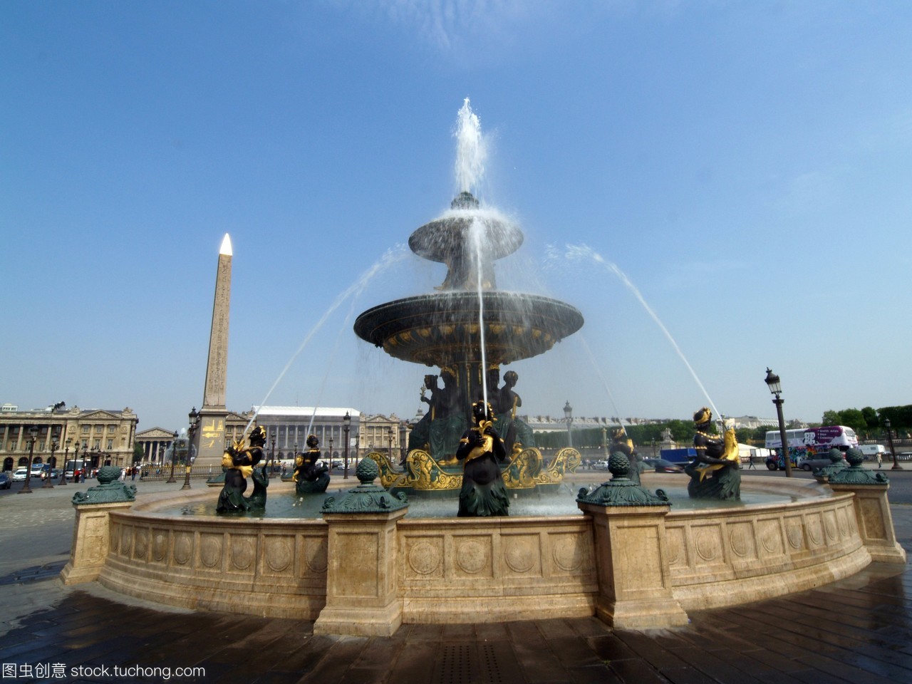 協(xié)和廣場(chǎng)的噴泉 歷史、藝術(shù)與文化的交融