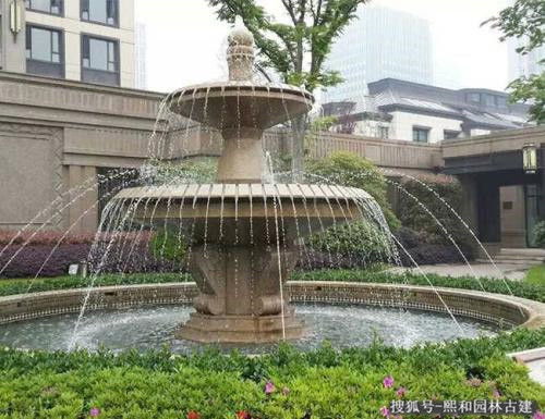 福建石雕水缽噴泉 凝固的流水，永恒的藝術